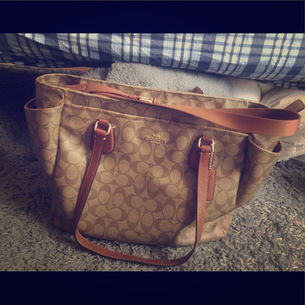 Coach diaper bag